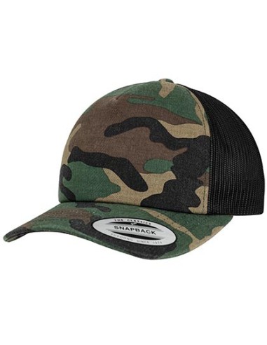 F-6606C-Camo Trucker Cap